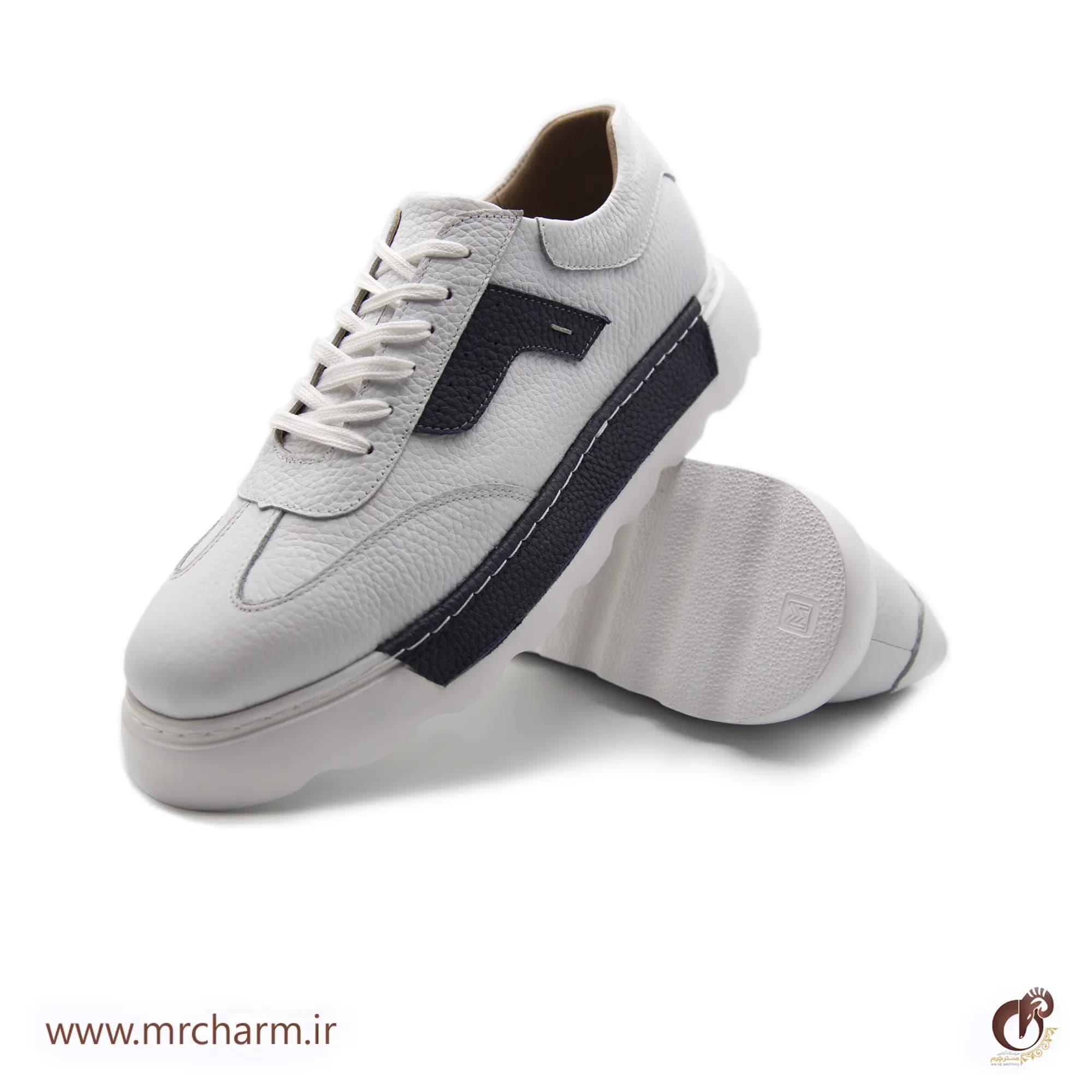 کتونی چرم اسپرت مردانه mrc1123-07 — تصویر ۶