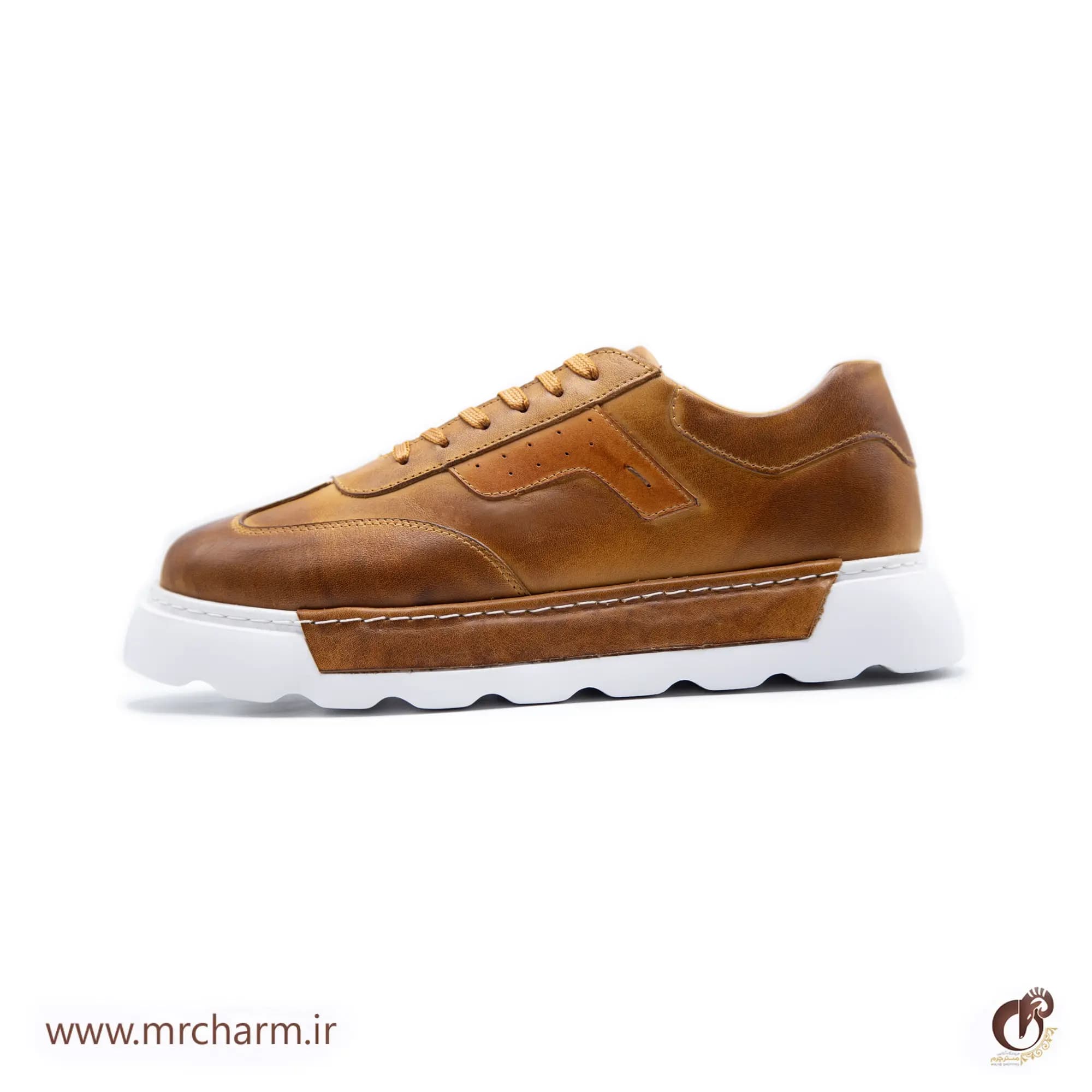 کتونی چرم اسپرت مردانه mrc1123-07 — تصویر ۲