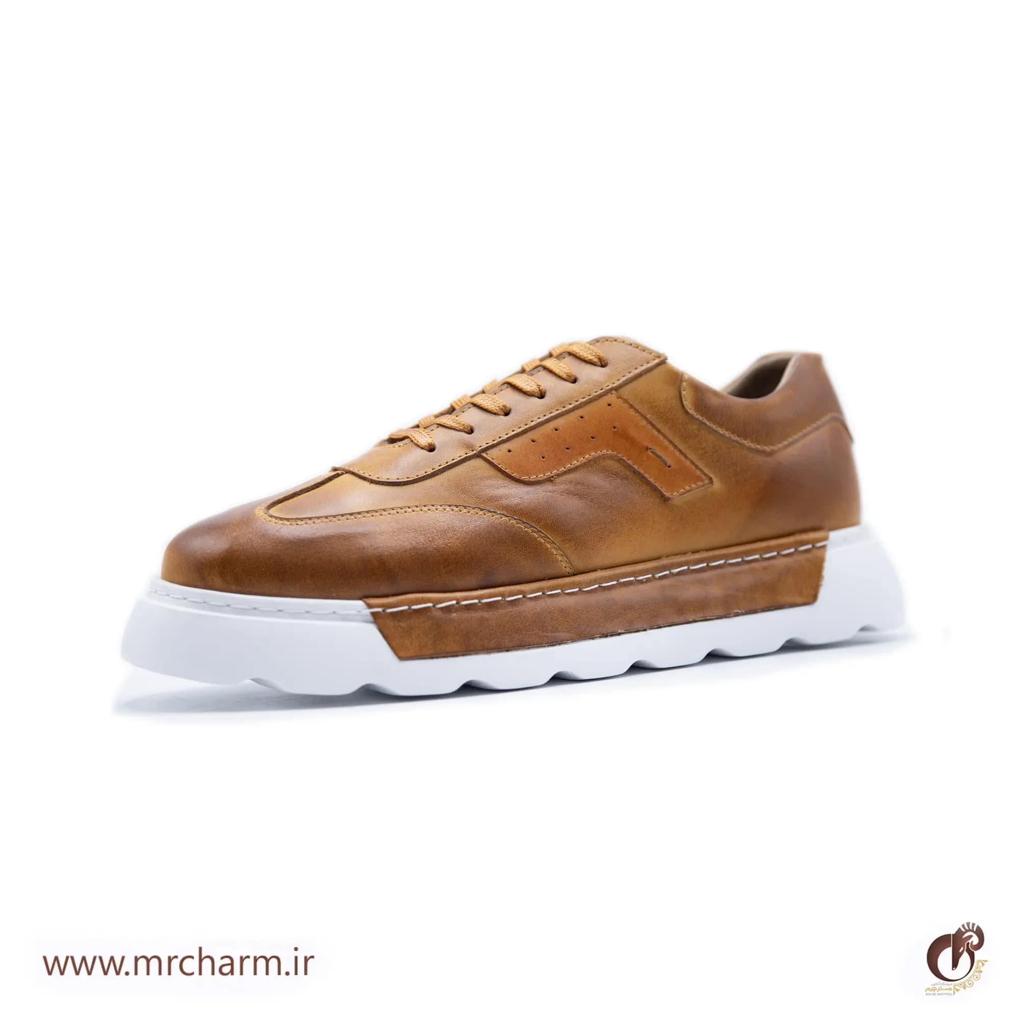 کتونی چرم اسپرت مردانه mrc1123-07 — تصویر ۴