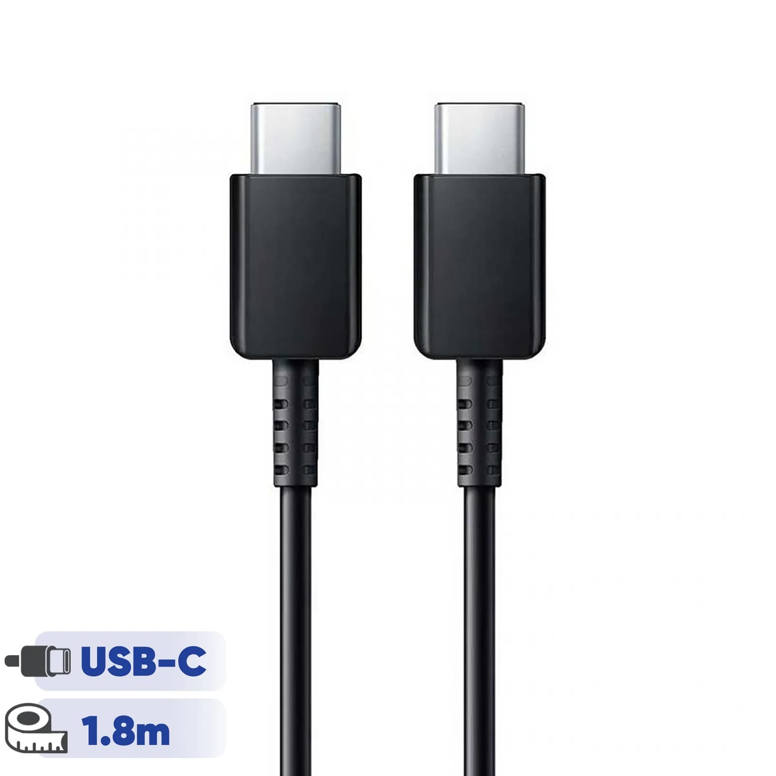 کابل تبدیل USB-C به USB-C سامسونگ مدل 1.8 متری – 3 آمپر — تصویر ۲
