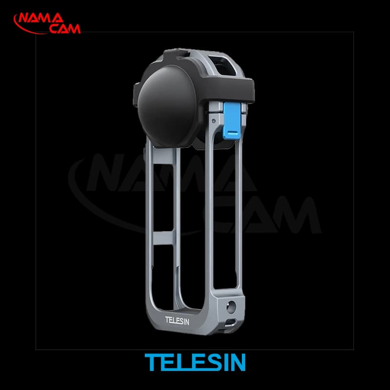 محافظ و فریم فلزی اینستا360 X5 – تلسین – Full Cage Protection for Insta360 X5