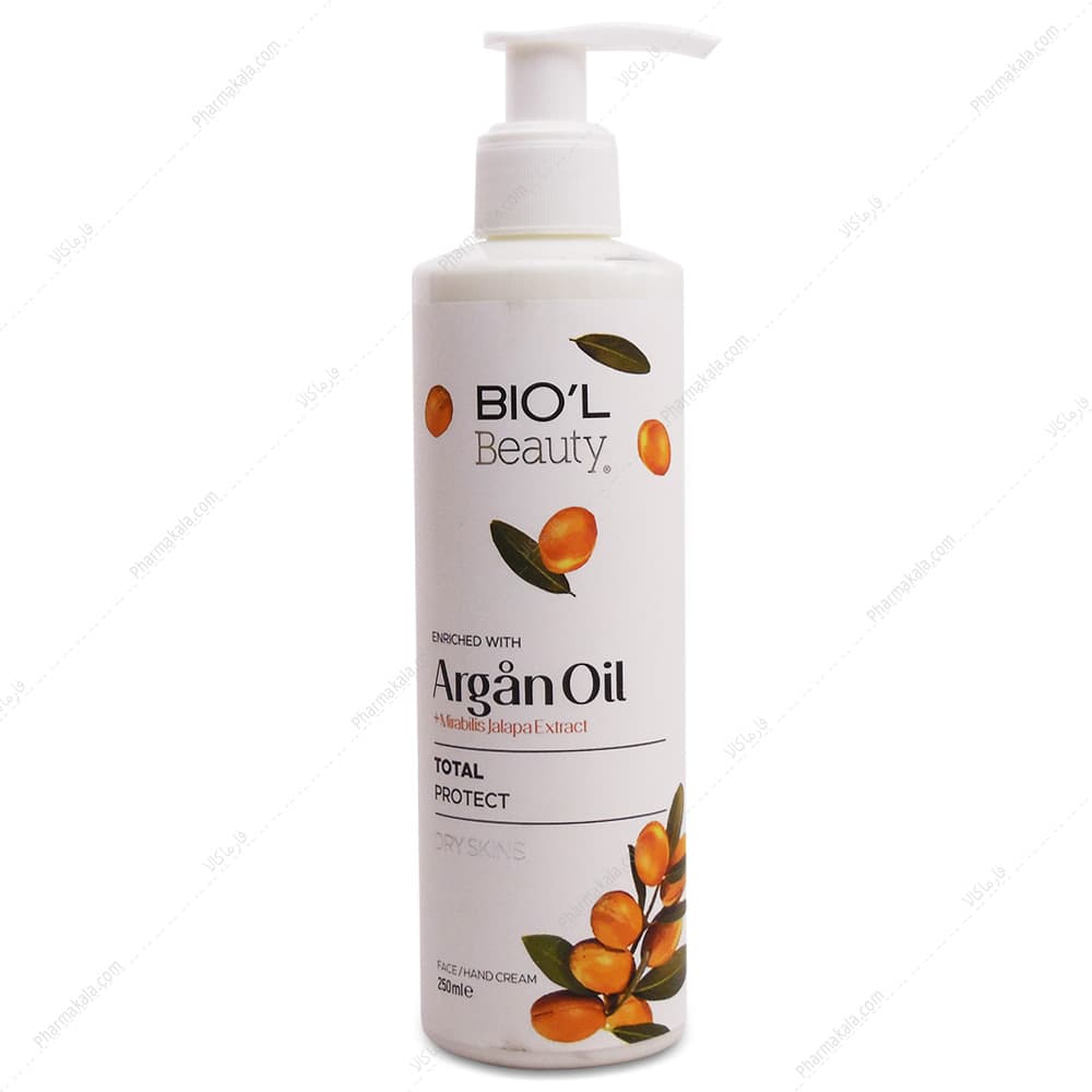 کرم مرطوب کننده آرگان بیول 250ml