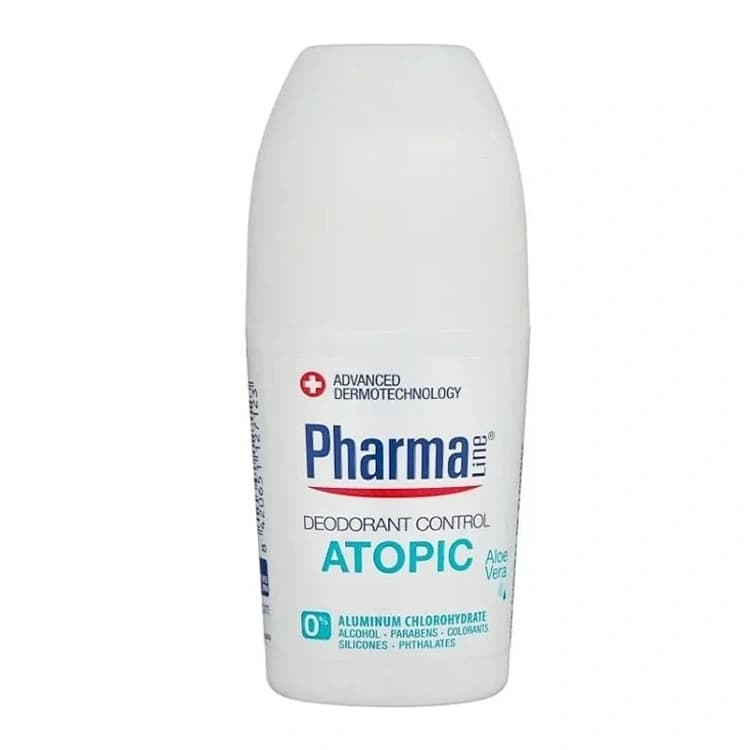 مام ضد تعریق Pharmaline مدل Atopic حجم 50 میلی لیتر
