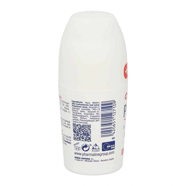 مام ضد تعریق Pharmaline مدل Sensitive حجم 50 میلی لیتر — تصویر ۴
