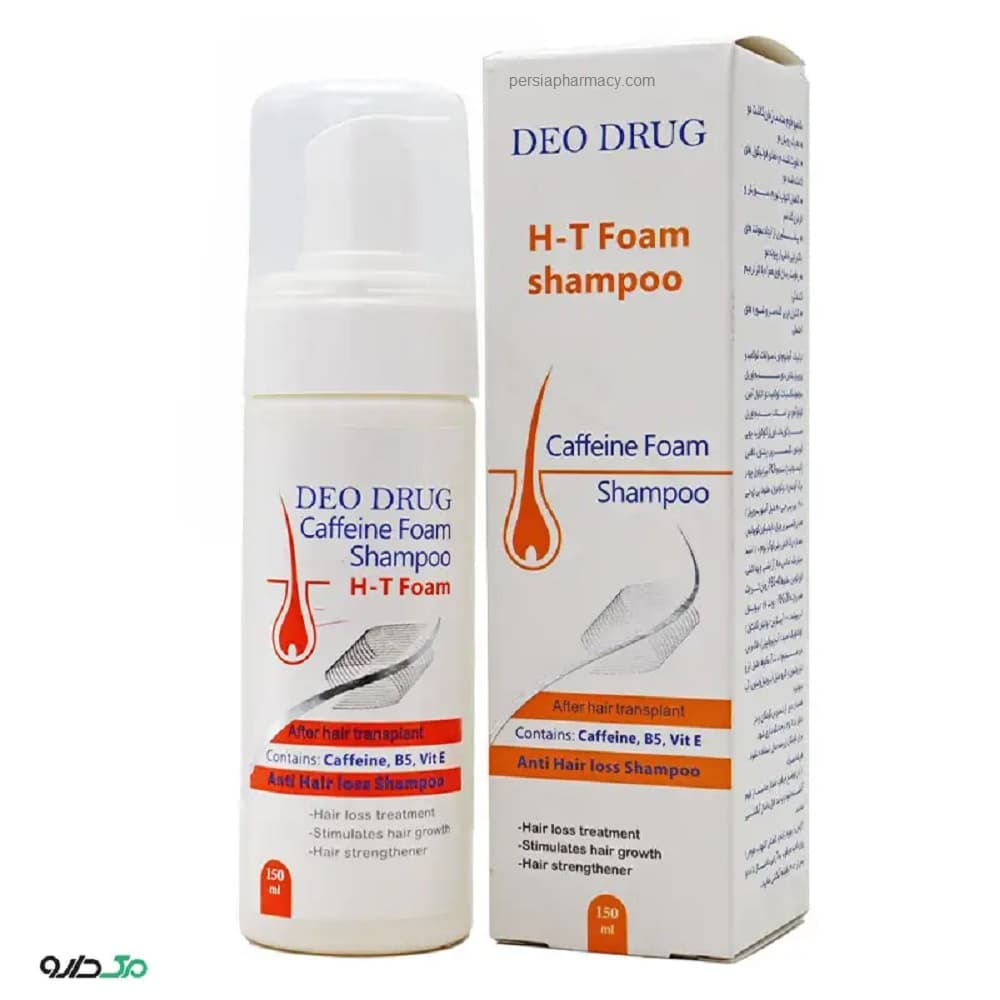 شامپو فوم مخصوص کاشت مو دئودراگ DEO DRUG
