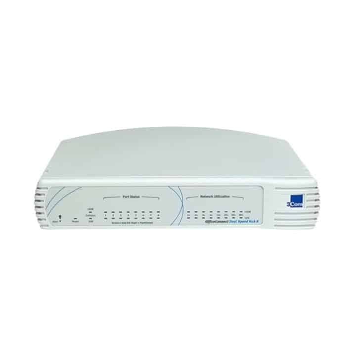 سوییچ 8 پورت تری کام مدل 3Com 3C16750B OfficeConnect 8Port 10-100 (استوک)