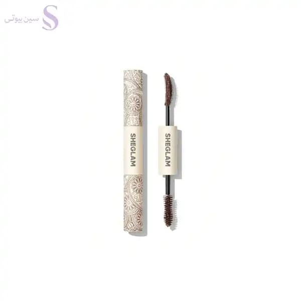 ریمل قهوهای دوسر شیگلم مدل All-In-One رنگ Macchiato