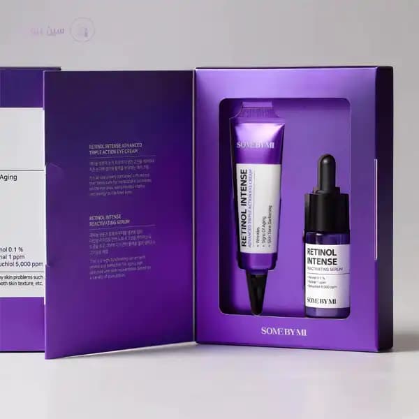 پک سرم و کرم دور چشم سام بای می مدل Retinol Intense Trial Kit — تصویر ۴