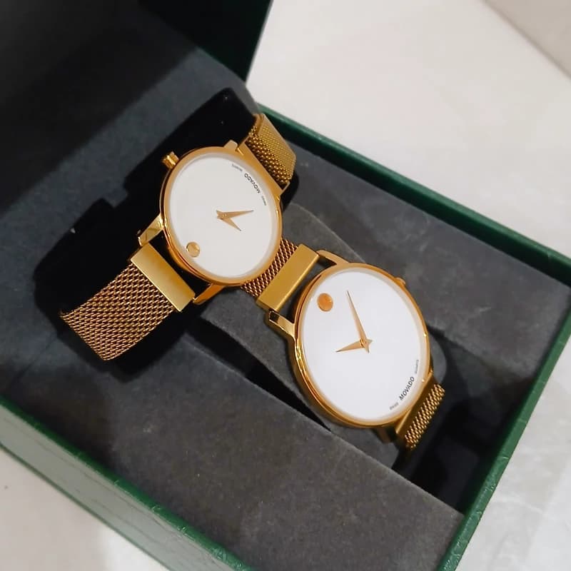 ساعت ست مردانه و زنانه MOVADO موادو MOVADO 83 G1 1699M 8796297 ژاپن