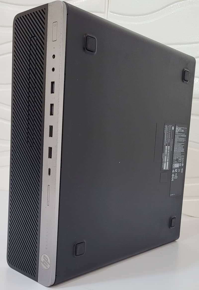 مینی کیس استوک اچ پی مدل HP EliteDesk 800 G3 ( پردازنده i5 نسل 7 – سری پردازنده 7400 – هارد 512 گیگابایت SSD – رم 16 گیگابایت – گرافیک Intel UHD Graphics 630 ) — تصویر ۳