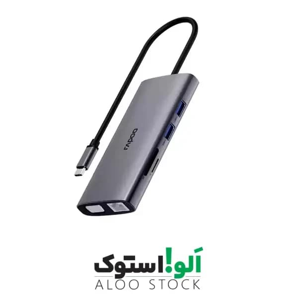 هاب 10 پورت Type-C رپو مدل Rapoo XD101 — تصویر ۵