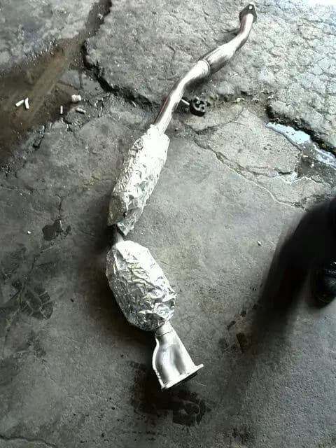 مجموعه لوله جلويي اگزوز يورو 4 تك و دو گانه سوز با كاتاليست دوتكه زامیاد،پادرا کد:706109