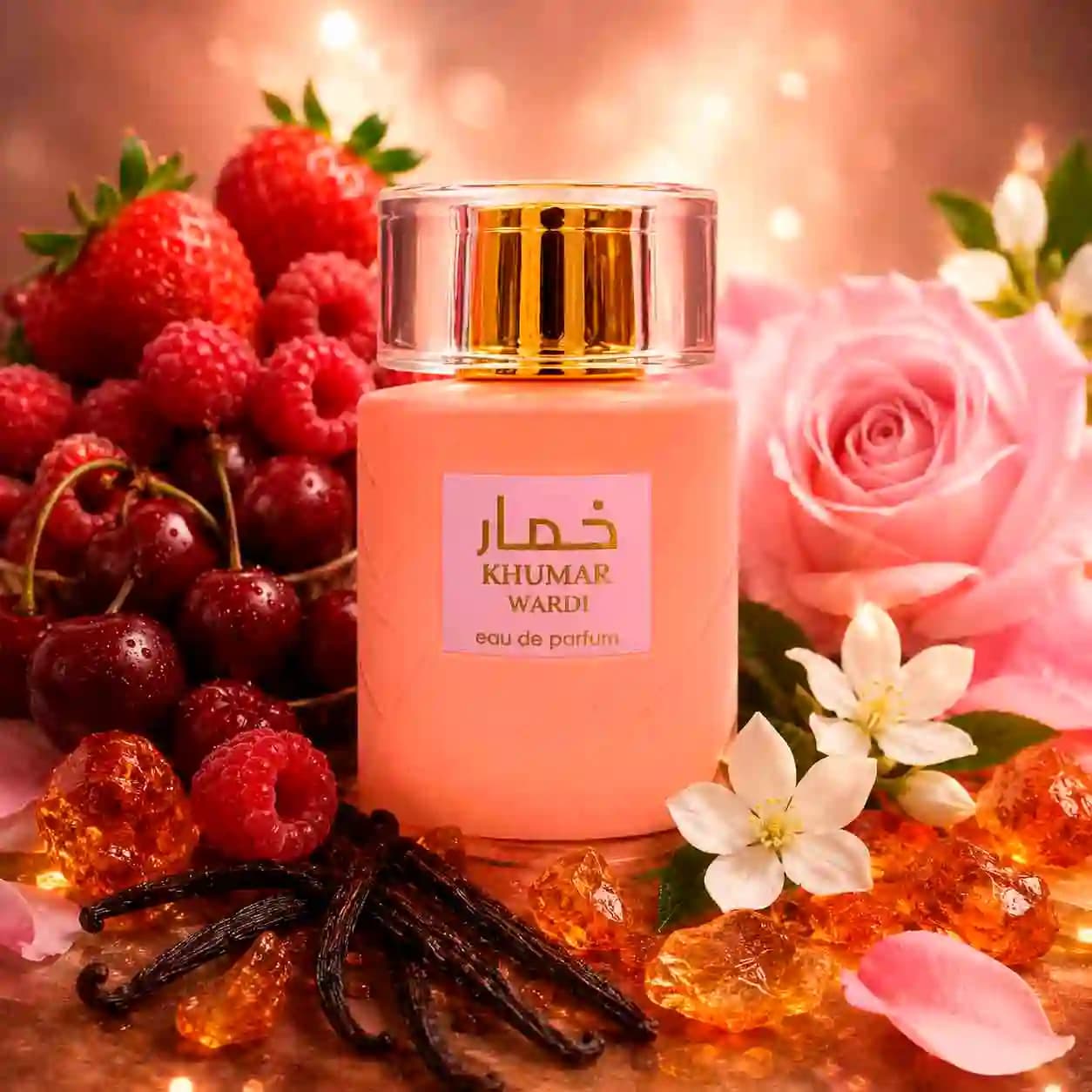 ادکلن زنانه خمار وردی صورتی وادی الخلیج Khumar Wardi By Wadi Al khaleej — تصویر ۲