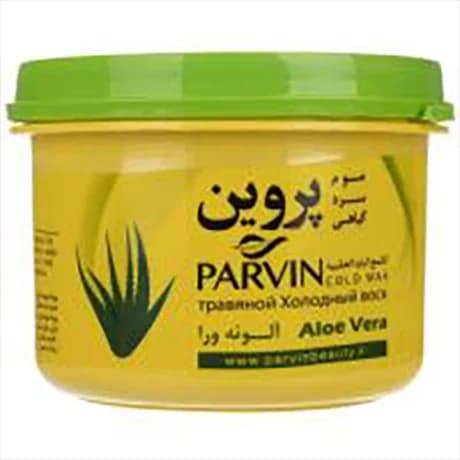 موم سرد پروین مدل آلوئه ورا نرم کننده و آبرسان پوست حین اپیلاسیون دارالشفاء