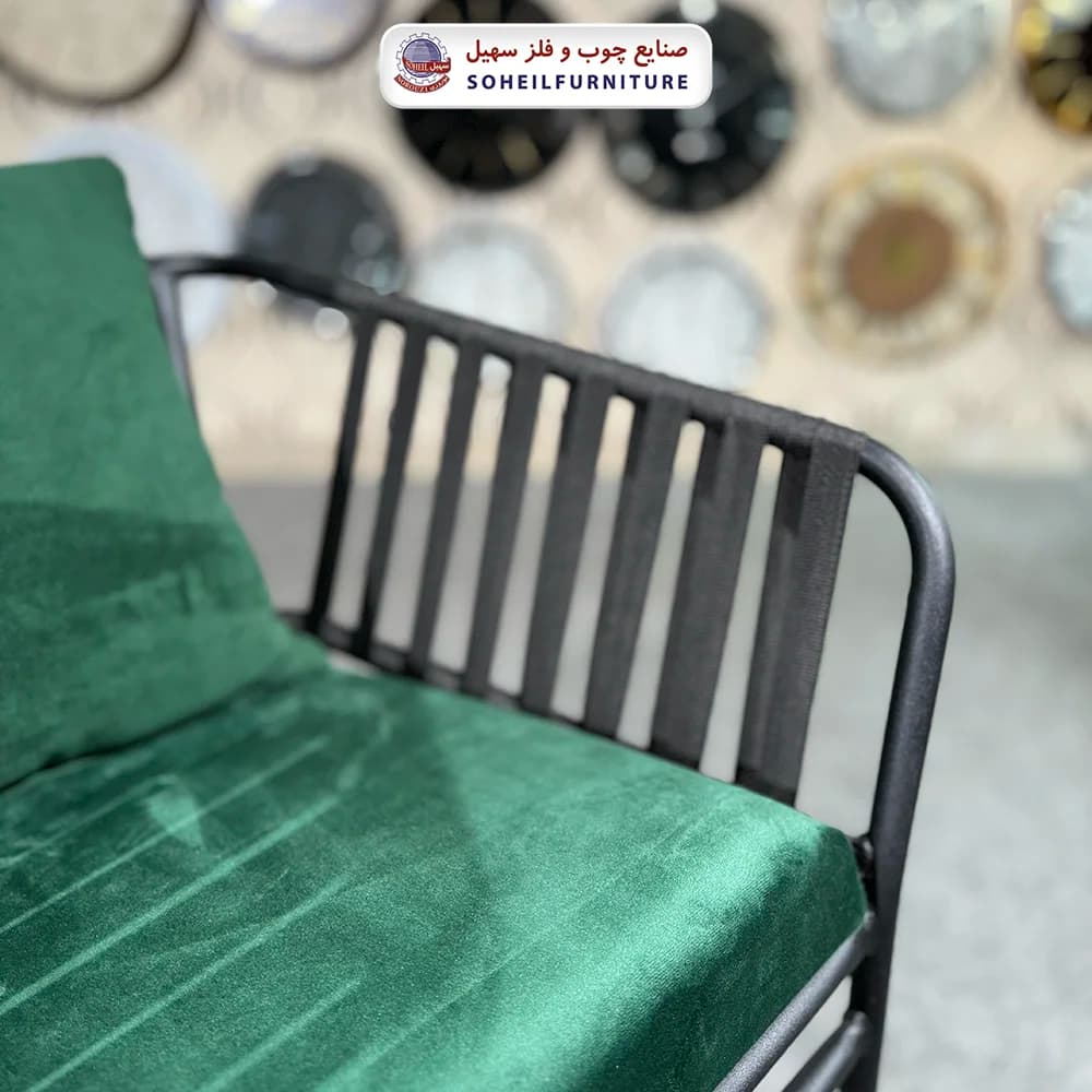 صندلی ناهارخوری فلزی مدل فاستر سهیل — تصویر ۵