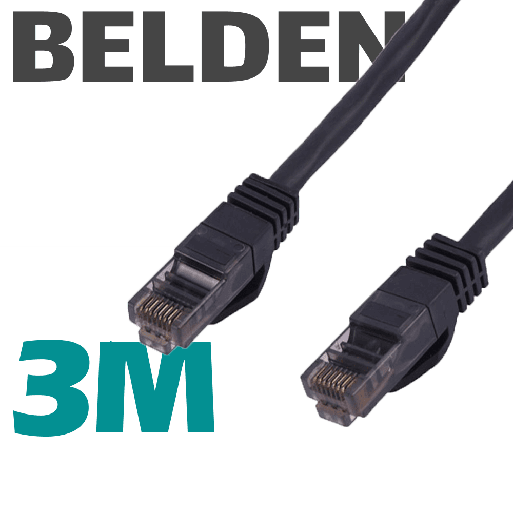 کابل شبکه CAT 6 بلدن به طول 3 متر