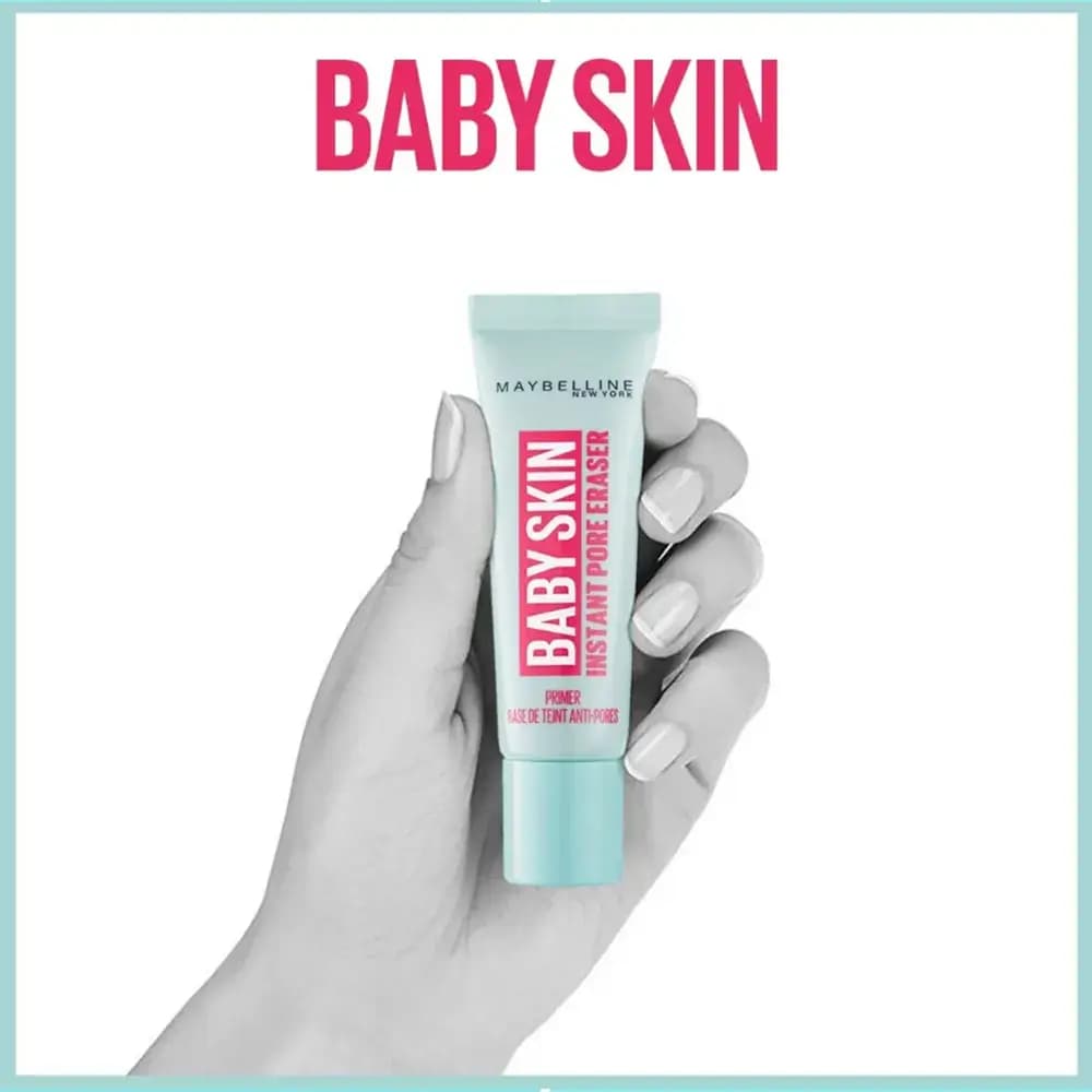 پرایمر میبلین مدل بیبی اسکین Baby skin حجم ۲۲ml — تصویر ۳