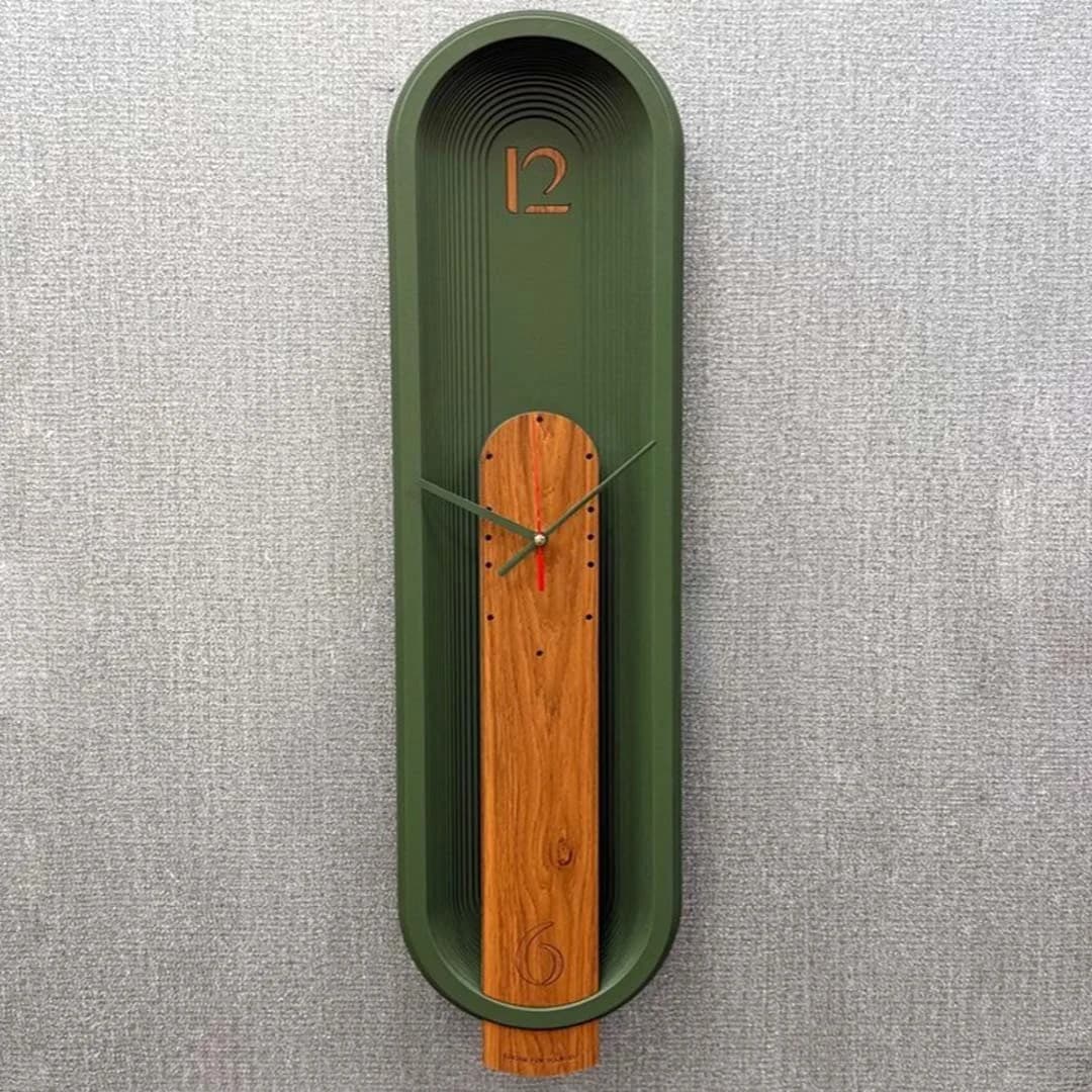 ساعت دیواری ریپل خطی — تصویر ۶