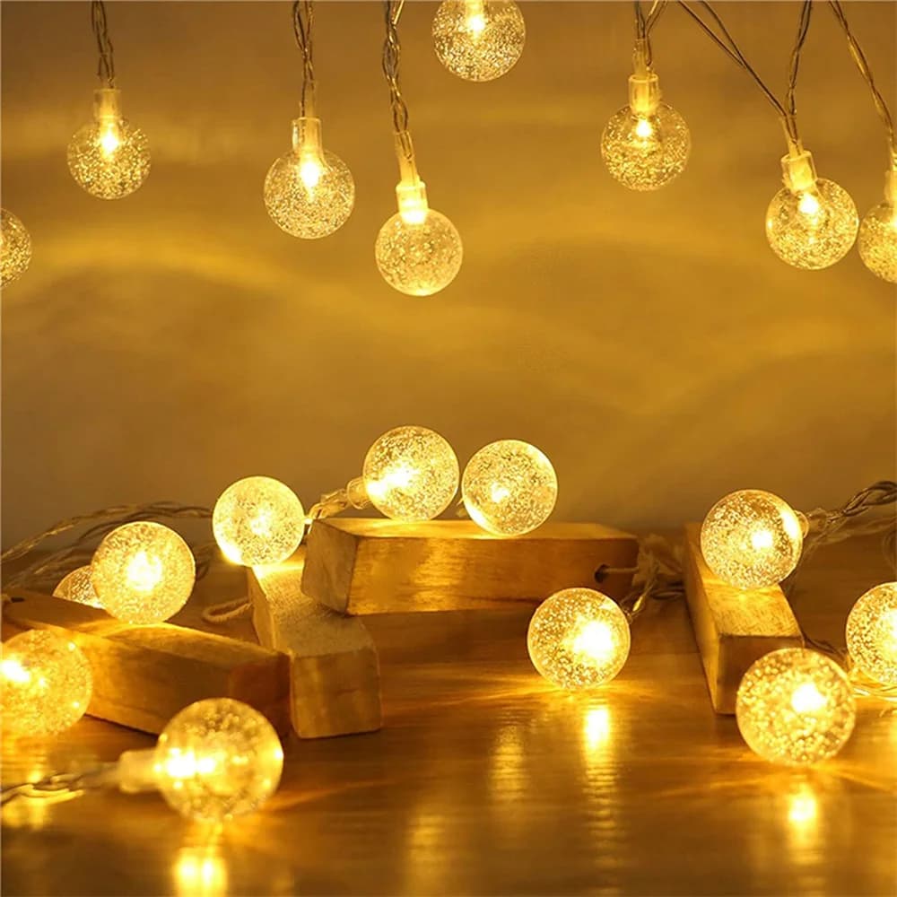 ریسه LED کریستالی 30 متری 240 چراغ برند SAILUN مدل 30M