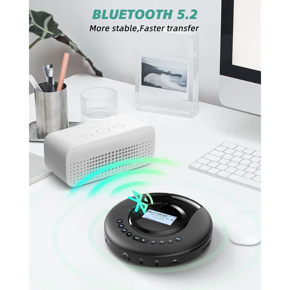 پخشکننده CD قابل حمل با رادیو DAB+/FM و بلوتوث برند Arafuna مدل cd523b — تصویر ۵