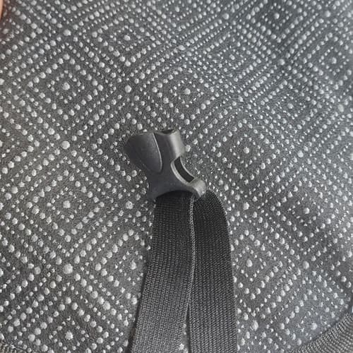 عرقگیر سه لایه صندلی خودرو رنگ قهوه ای — تصویر ۳