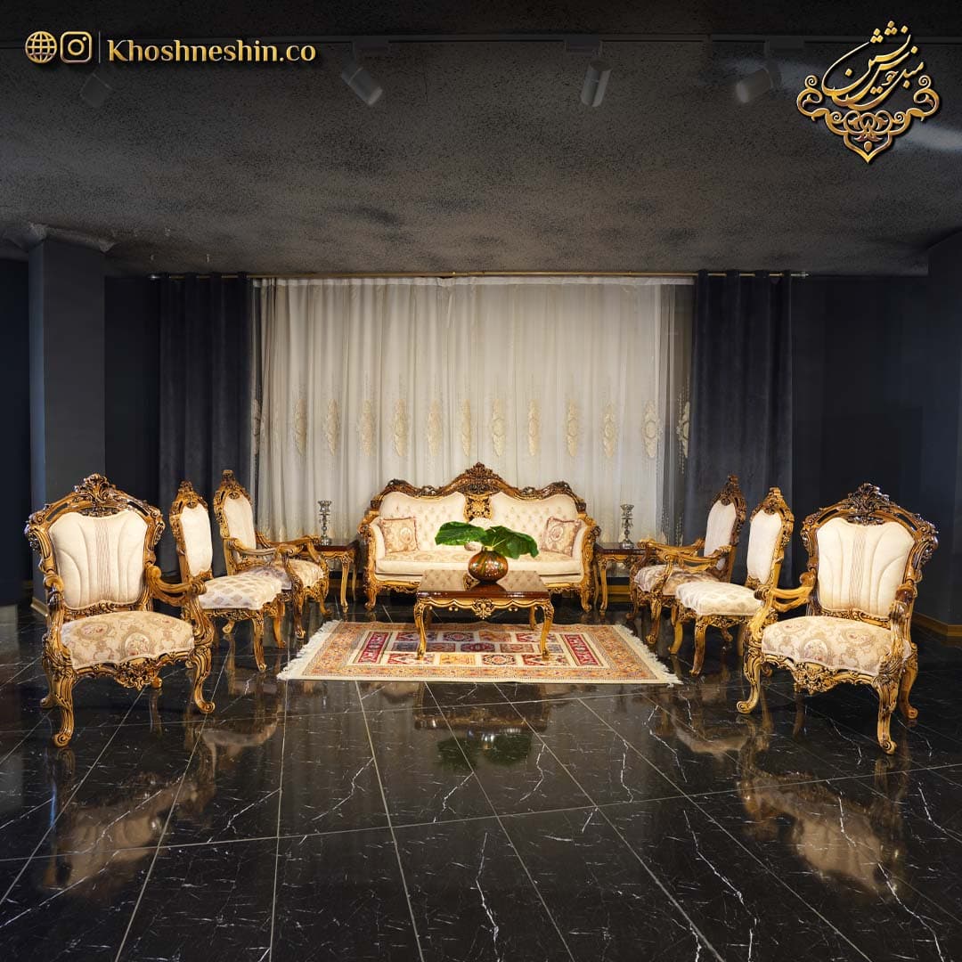 مبلمان کلاسیک مدل مصری