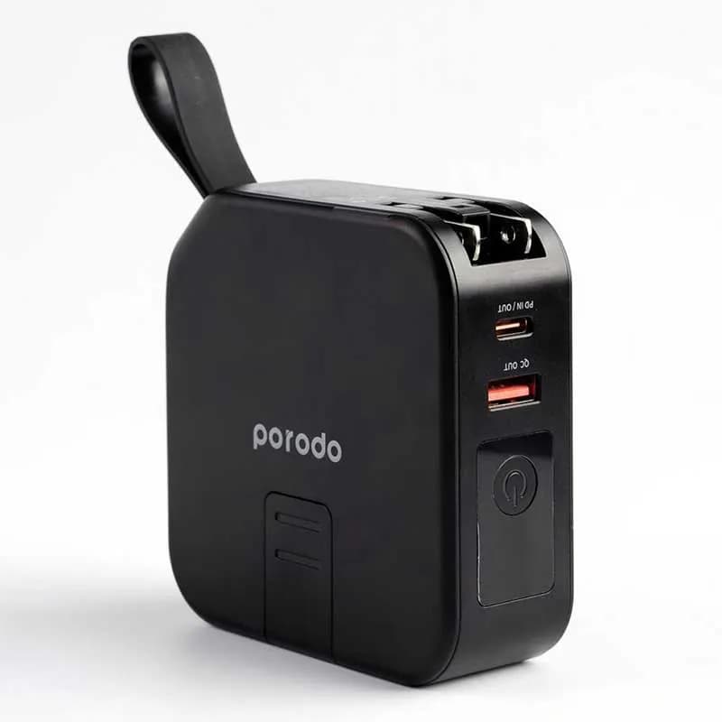 پاور بانک 10000 میلی آمپر برند porodo — تصویر ۲