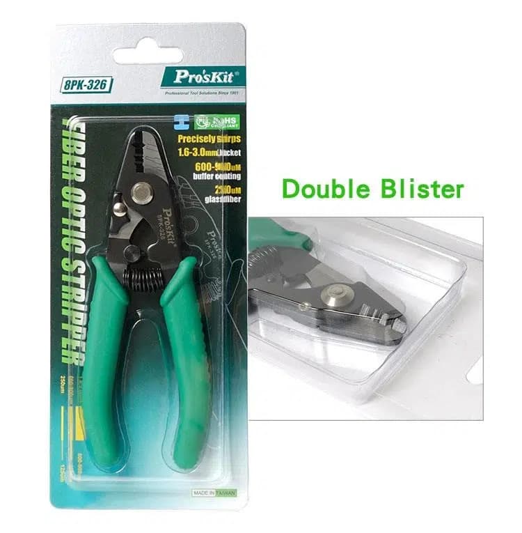 استریپر فیبر نوری Pro’sKit 8PK-326 (سهکاره) — تصویر ۲