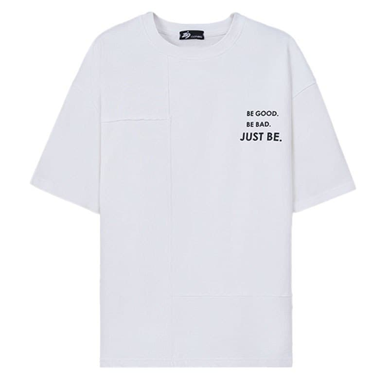 تیشرت سفید زیگ zig مدل Just Be کد 420 — تصویر ۲