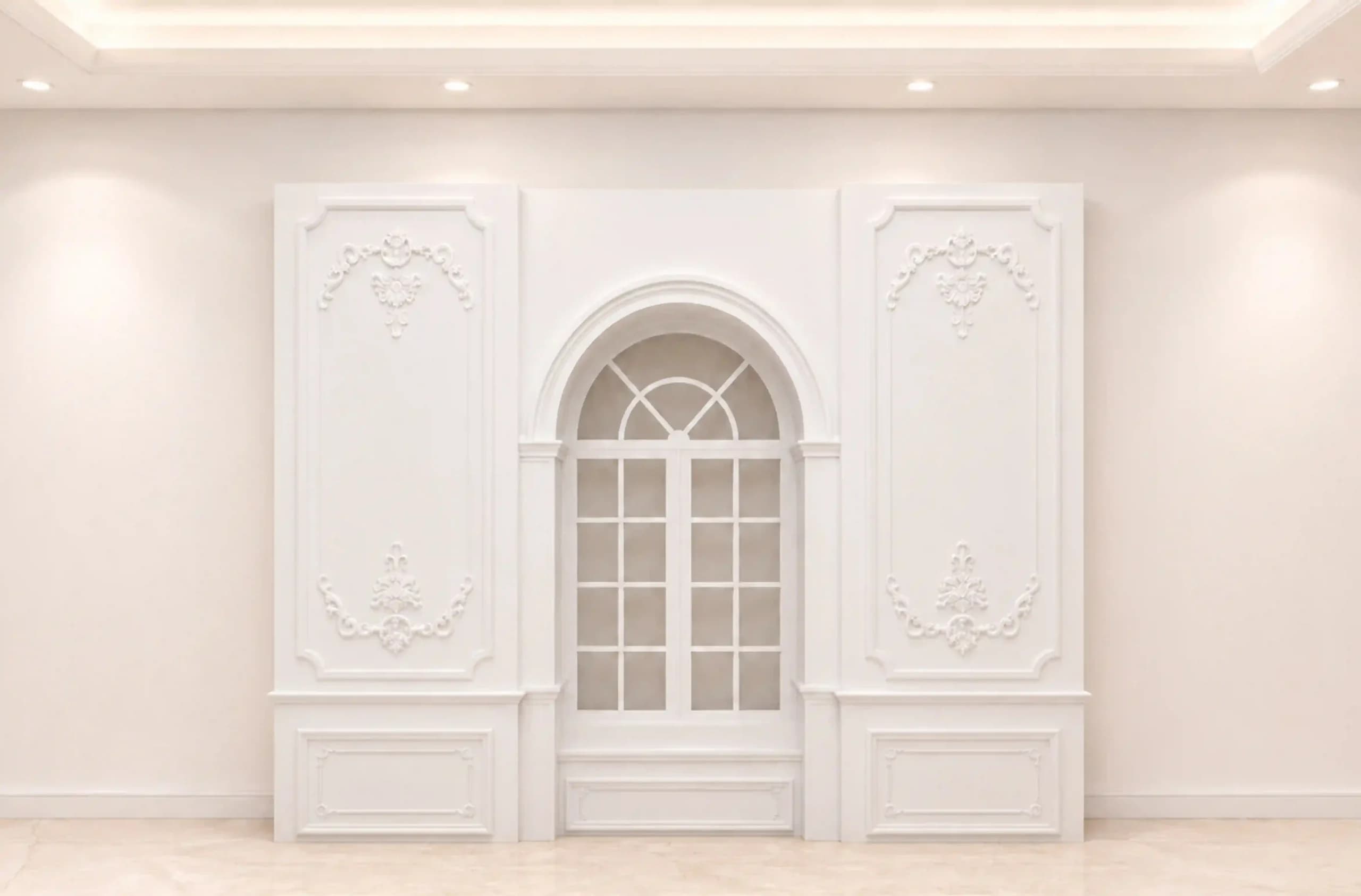 دیوار پیش ساخته گچبری