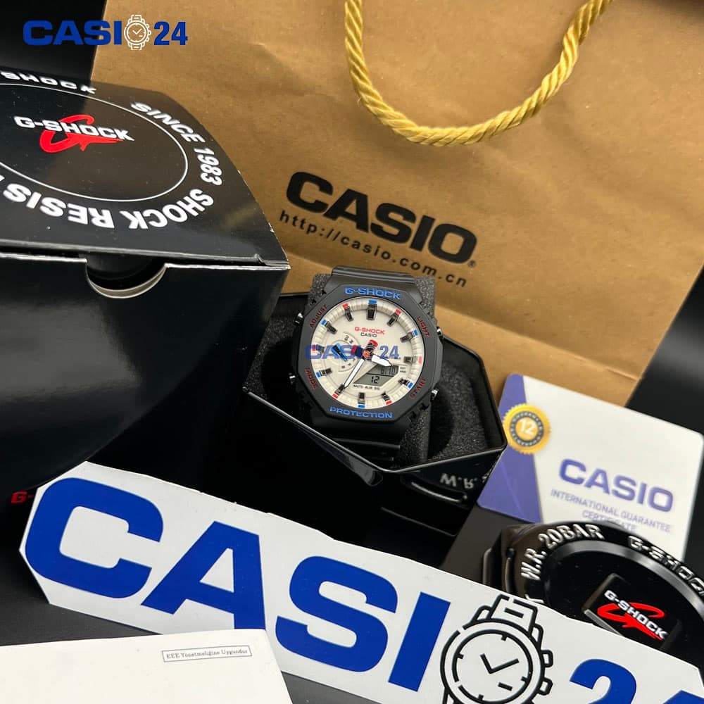 ساعت مچی کاسیو جی شاک Casio G-SHOCK GMA-S2100WT-1A — تصویر ۷