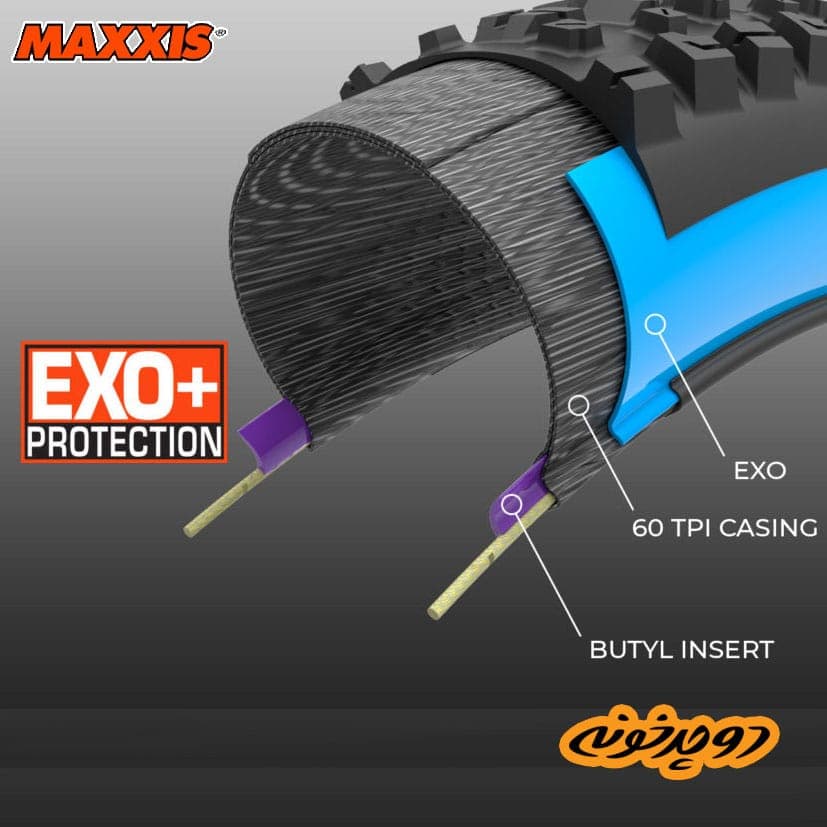 لاستیک مکسیس Maxxis Minion DHR II 27.5×2.60 WT — تصویر ۴