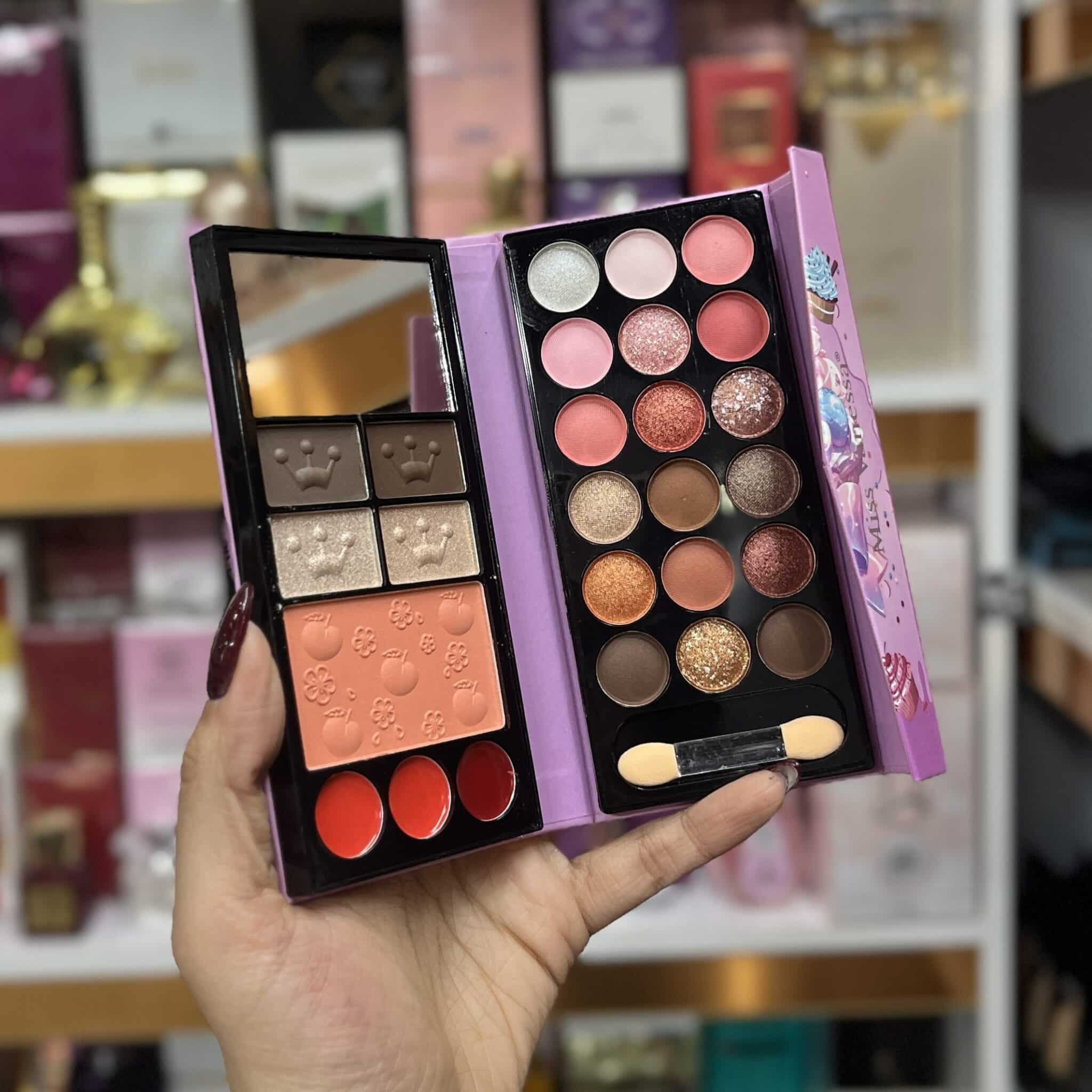 پالت سایه کتابی 24رنگ MISS VANESSA — تصویر ۲