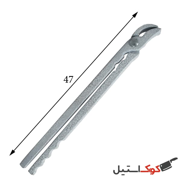 انبر پیتزا آلومینیومی بلند آیدیش — تصویر ۲