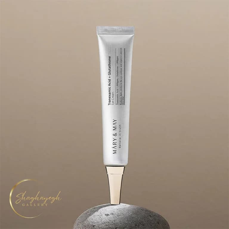 کرم دور چشم روشن کننده ترانکسامیک اسید و گلوتاتیون مری اند می 30 گرم Mary and May Tranexamic Acid and Glutathione Eye Cream 30g — تصویر ۲