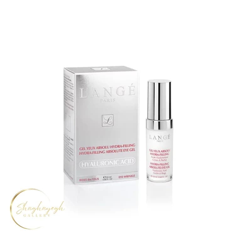 کرم دور چشم آبرسان و ضدچروک هیالورونیک اسید لانژه ۲۰ میل LANGE Hyaluronic Acid Hydra-Filling Eye Cream
