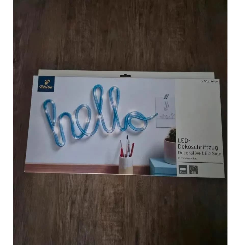 چراغ تزئینی HELLO چیبو آلمان مدل 364931 — تصویر ۷