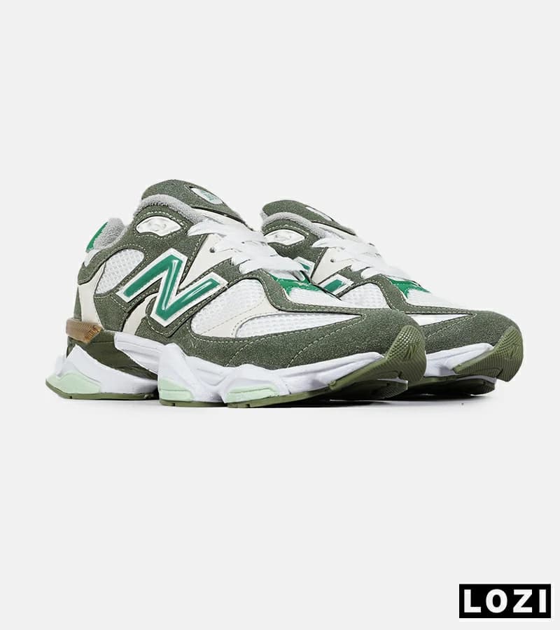کتانی زنانه سفید سبز نیوبالانس 9060 | مدل 7563 — تصویر ۳
