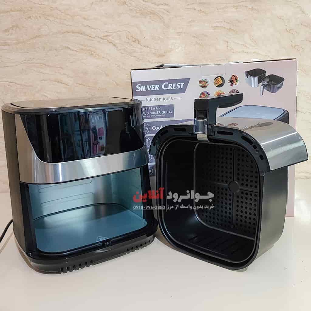 سرخ کن 10 لیتر سیلور کرست اورجینال مدل SC-AF801 Silver Crest — تصویر ۴