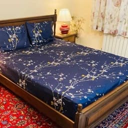 سرویس خواب ملحفه کشدار دونفره و دو عدد روبالشی برای تشک های با ارتفاع بالا در طرح های متنوع — تصویر ۳