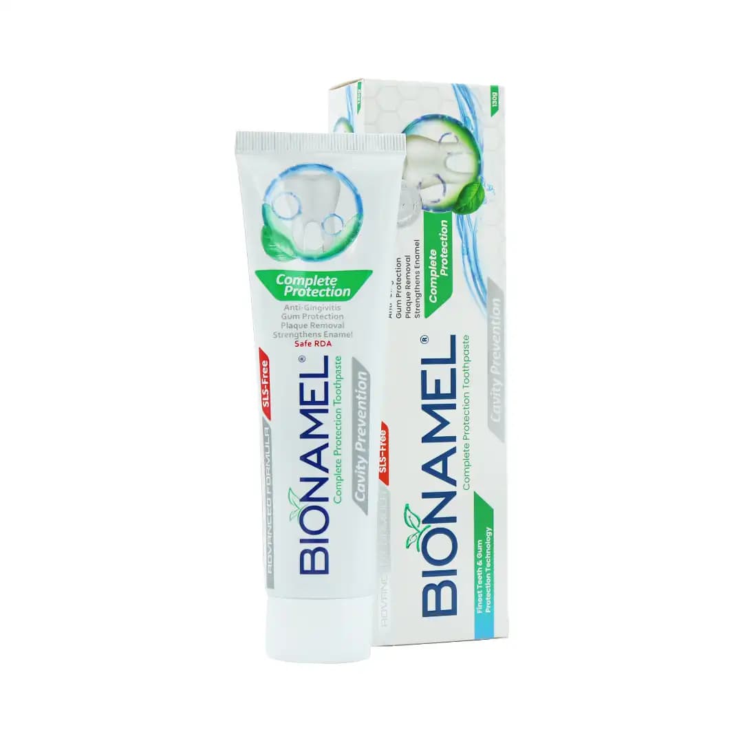 خمیر دندان محافظت کننده کامل بایونمل 130 گرم/Bionamel Complete Protection Toothpaste 130 g