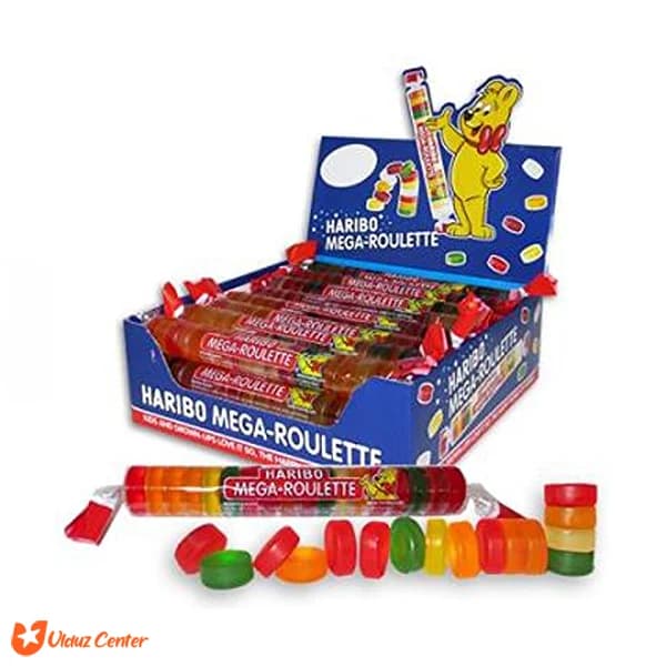 پاستیل رولت میوه ای Haribo وزن 25 گرم