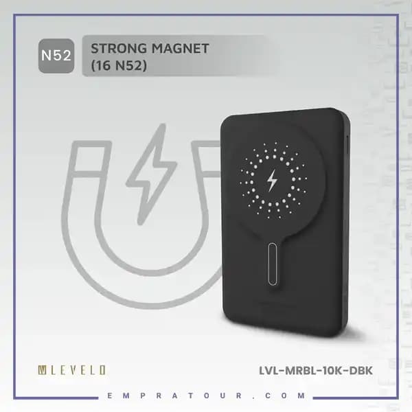 پاوربانک وایرلس 10000 لولو LVLMRBL10KORG — تصویر ۶