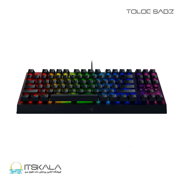 کیبورد ریزر مدل BlackWidow V3 TKL — تصویر ۴