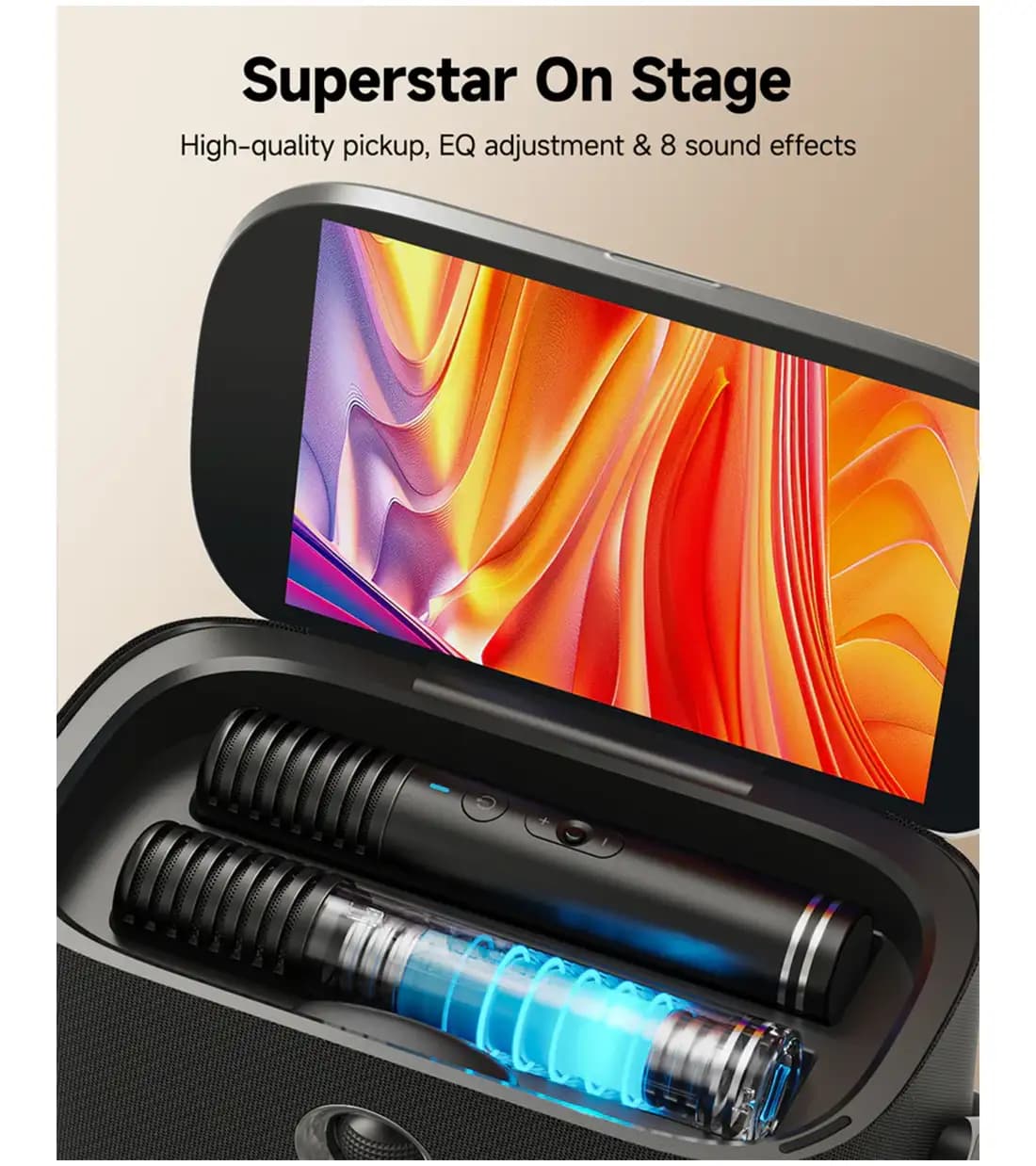 اسپیکر قابل حمل ایکاراو مدل Ikarao Shell S2 Premium — تصویر ۴