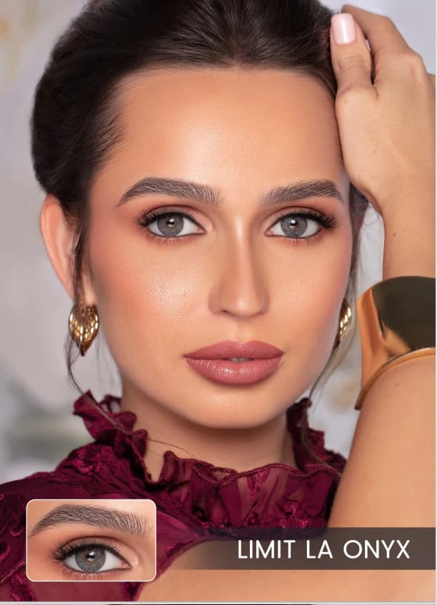 لنز لیمیت لا اونیکس(آبی طوسی دور محو)