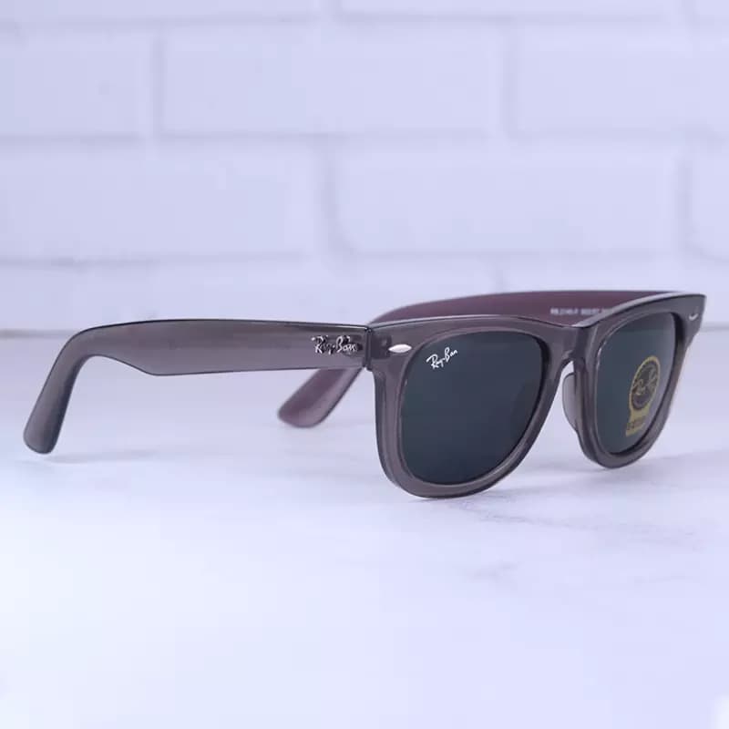 عینک آفتابی ری بن ویفرر دودی RB 2140 F /4 — تصویر ۳