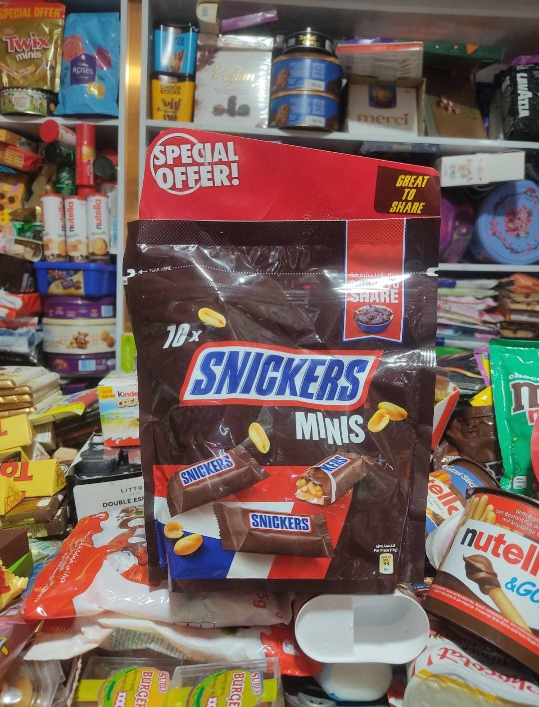 اسنیکرز مینی | Snickers Minis (بسته ۱۸ تایی) 🏪 **فروشگاه جام کوزارکس jamcosrx**