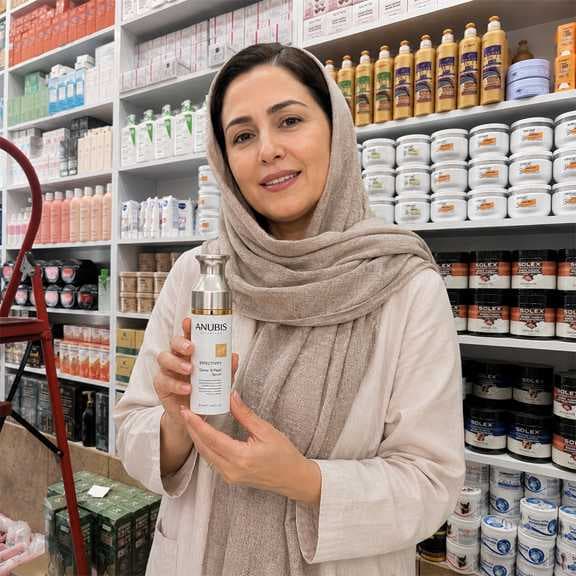 سرم طلا و خاویار آنوبیس 50میل — تصویر ۳
