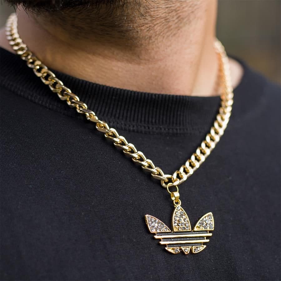 گردنبند مردانه Adidas_Gold مدل 1977 — تصویر ۶